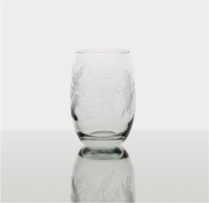 Vaso Provenzal Agua o Jugo / Tallado "Flor y Espigas" o “Estrellas”